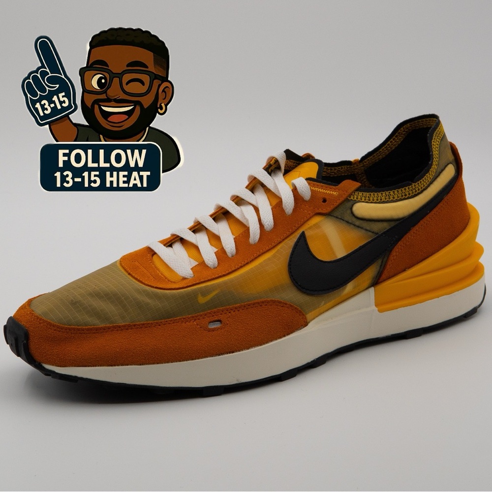 NIKE Waffle One SE “Orange/Yellow” (2023) Sz 15 ** NEW IN OG BOX.**